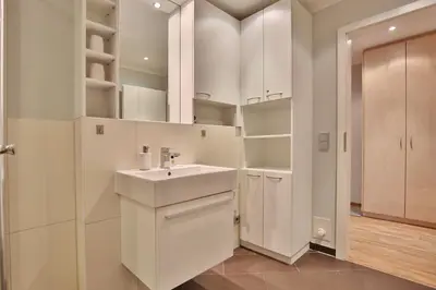 Ein Badezimmer in der Unterkunft Domizil am Meer Domizil am Meer Appartement 20