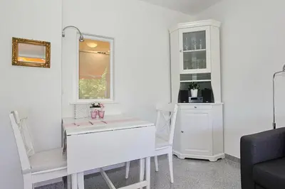 Küche/Küchenzeile in der Unterkunft Domizil Strandallee 30 Domizil Strandallee 30 Appartement 32