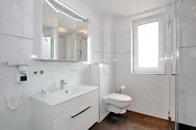 Ein Badezimmer in der Unterkunft Residenz am Timmendorfer Platz Residenz am Timmendorfer Platz Appartement 3
