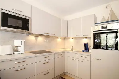 Küche/Küchenzeile in der Unterkunft Strandresidenz Timmendorfer Strand Strandresidenz Appartement 203