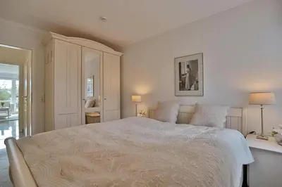 Ein Bett oder Betten in einem Zimmer der Unterkunft Am Elchgrund, im Brook 9 Am Elchgrund Im Brook 9 Appartement 02