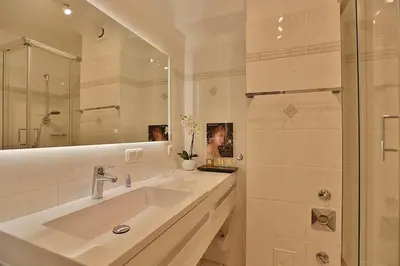 Ein Badezimmer in der Unterkunft Am Elchgrund, im Brook 9 Am Elchgrund Im Brook 9 Appartement 02