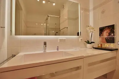 Ein Badezimmer in der Unterkunft Am Elchgrund, im Brook 9 Am Elchgrund Im Brook 9 Appartement 02