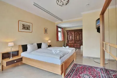 Ein Bett oder Betten in einem Zimmer der Unterkunft Kurpromenade 6 Kurpromenade 6 Appartement 5
