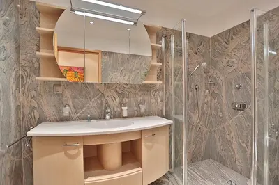 Ein Badezimmer in der Unterkunft Kurpromenade 6 Kurpromenade 6 Appartement 5