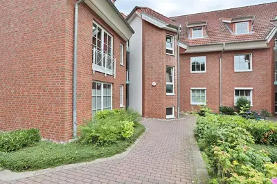 Ein Garten an der Unterkunft Haus Ostseeallee Ostseeallee Appartement 56