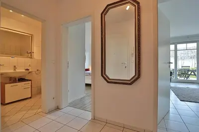 Ein Badezimmer in der Unterkunft Haus Strandstrasse Strandstrasse 150 Appartement 2