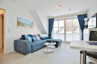 TV/Unterhaltungsangebot in der Unterkunft Maison Baltique Niendorf Maison Baltique Appartement 26