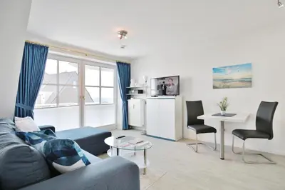 TV/Unterhaltungsangebot in der Unterkunft Maison Baltique Niendorf Maison Baltique Appartement 26