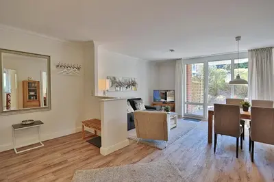 TV/Unterhaltungsangebot in der Unterkunft Wohnpark am Mühlenteich Wohnpark am Mühlenteich Appartement 05