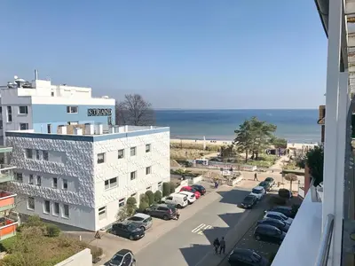 Ein allgemeiner Meerblick oder ein Meerblick von der Ferienwohnung aus