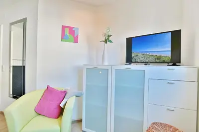TV/Unterhaltungsangebot in der Unterkunft Hansa Residenz II Hansa-Residenz II Appartement 12