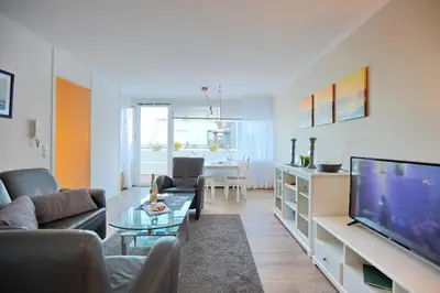 TV/Unterhaltungsangebot in der Unterkunft Terassenhügel Terrassenhügel Appartement 111