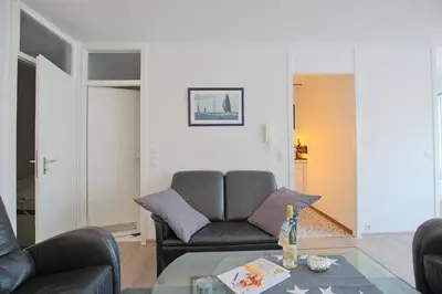 Ein Sitzbereich in der Unterkunft Terassenhügel Terrassenhügel Appartement 111