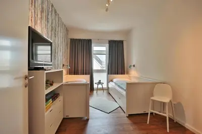TV/Unterhaltungsangebot in der Unterkunft Haus Meeresbrise Haus Meeresbrise Appartement 18