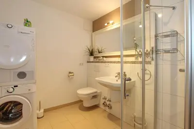 Ein Badezimmer in der Unterkunft Kurparkresidenz Kurparkresidenz Appartement 14