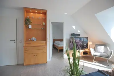TV/Unterhaltungsangebot in der Unterkunft Hansa Residenz II Hansa-Residenz II Appartement 25