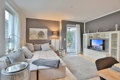 TV/Unterhaltungsangebot in der Unterkunft Ostseeperle Ostseeperle Appartement 2