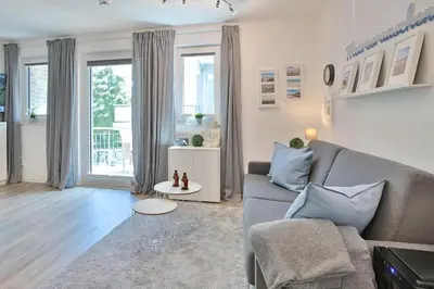 Ein Sitzbereich in der Unterkunft Bude 37 Bude 37 Appartement 6