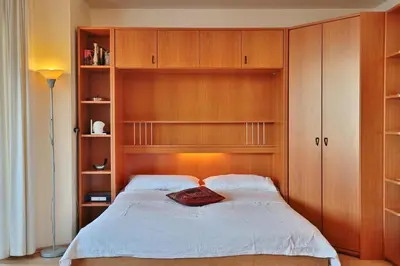 Ein Bett oder Betten in einem Zimmer der Unterkunft Strandburg Strandburg Appartement 17
