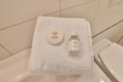 Ein Badezimmer in der Unterkunft Hanseaten Residenz Hanseaten-Residenz Appartement 18