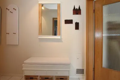 Ein Badezimmer in der Unterkunft Haus Erlenweg Haus Erlenweg Appartement 1