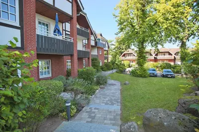 Ein Garten an der Unterkunft Seepark Seepark Appartement 13
