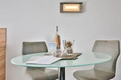 Getränke in der Unterkunft Strandperle Strandperle Appartement 101