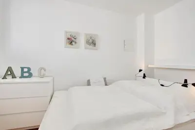 Ein Bett oder Betten in einem Zimmer der Unterkunft Haus Hansastrasse 2 Haus Hansastrasse 2 Appartement 6