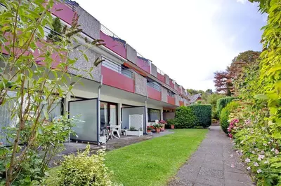 Ein Garten an der Unterkunft Haus Adria Haus Adria Appartement 31