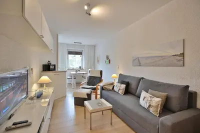 TV/Unterhaltungsangebot in der Unterkunft Residenz Ostseestrand Appartement 18