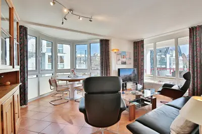 TV/Unterhaltungsangebot in der Unterkunft Witthus I Witthus I Neue Bergstrasse 7 Appartement 8