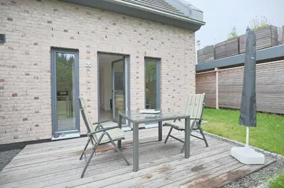Ein Patio oder anderer Außenbereich in der Unterkunft Haus Küstenkinder Haus Küstenkinder Louis Appartement 2