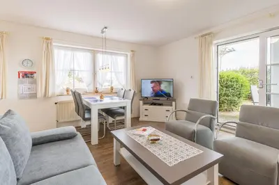 TV/Unterhaltungsangebot in der Unterkunft Ostseeblick Ostseeblick Appartement 13