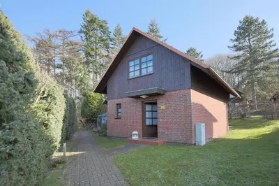 Ein Garten an der Unterkunft Ferienhaus See Nest Ferienhaus See Nest