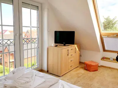 TV/Unterhaltungsangebot in der Unterkunft Residenz Alte Bergstraße Residenz Alte Bergstrasse Appartement 19