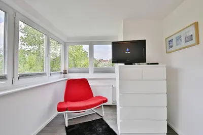 TV/Unterhaltungsangebot in der Unterkunft Ferienhaus Ragna Ferienhaus Ragna Appartement 2