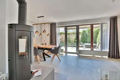 Küche/Küchenzeile in der Unterkunft Doppelhaushälfte Am Knurrhahn Am Knurrhahn Appartement 1