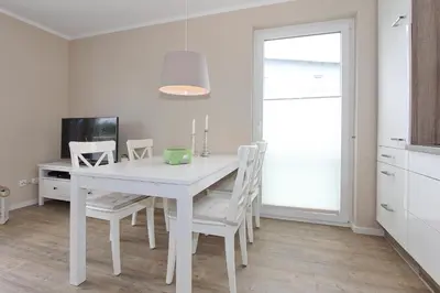 TV/Unterhaltungsangebot in der Unterkunft Strandglück Haus C Strandglück Buhne 11 Appartement 11C