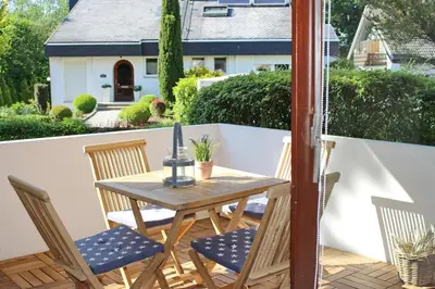 Ein Garten an der Unterkunft Gorch Fock Ring Strand und Meer Appartement 1