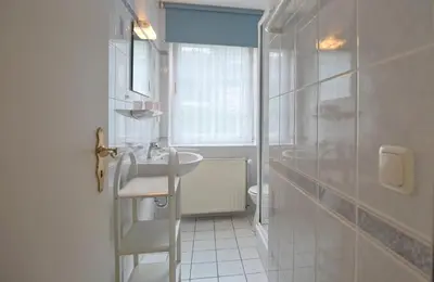 Ein Badezimmer in der Unterkunft Haus Parkblick Parkblick Appartement 2