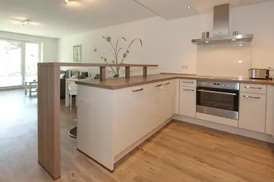 Küche/Küchenzeile in der Unterkunft Kurparkresidenz Kurparkresidenz Appartement 11