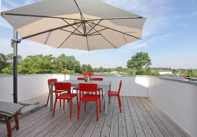 Ein Balkon oder eine Terrasse in der Unterkunft Haus Gerda Haus Gerda