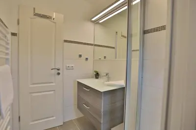 Ein Badezimmer in der Unterkunft Residenz Strandnah Residenz Strandnah Appartement 2