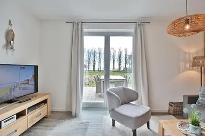 TV/Unterhaltungsangebot in der Unterkunft Haus Meeresbrise Haus Meeresbrise Appartement 1