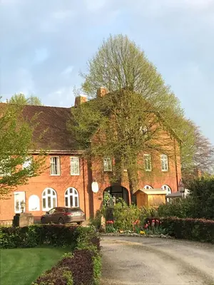 Ein Garten an der Unterkunft Landgasthof Witten