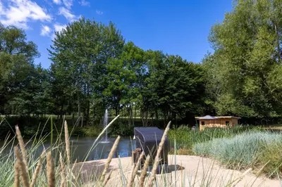 Naturlandschaft in der Nähe der Villa