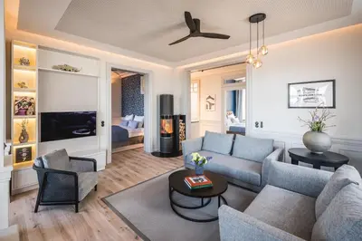 TV/Unterhaltungsangebot in der Unterkunft Goldmädchen 93 - Beach House