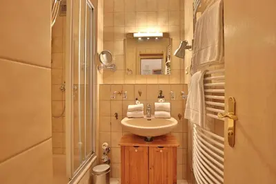 Ein Badezimmer in der Unterkunft Residenz Ostseestrand Appartement 3