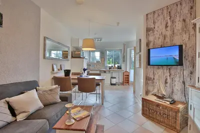 TV/Unterhaltungsangebot in der Unterkunft Residenz Ostseestrand Appartement 3